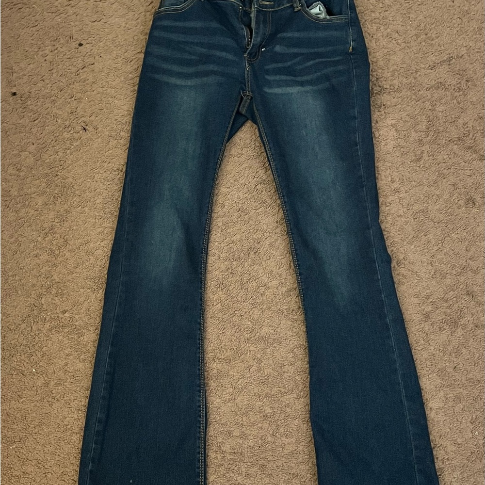 Low Rise Bootcut Jeans
